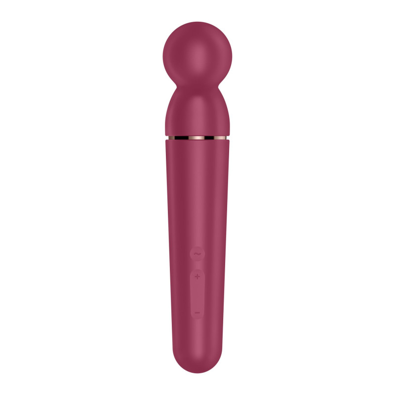 Вібромасажер Satisfyer Planet Wand-er Berry/Rosegold, дуже потужний, бездротовий Вібромасажер Satisfyer Planet Wand-er Berry/Rosegold, дуже потужний, бездротовий