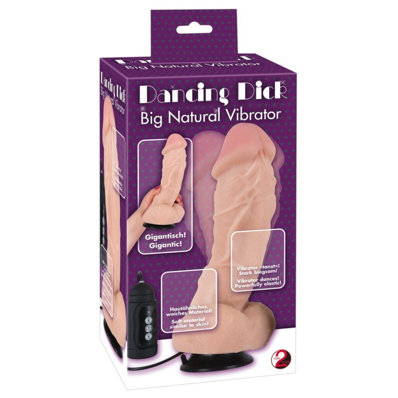 Реалистичный вибратор You2Toys Dancing Dick Телесный Реалистичный вибратор You2Toys Dancing Dick Телесный