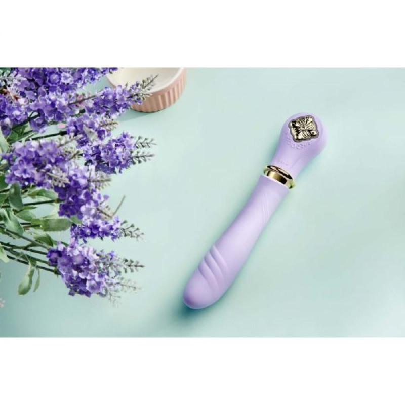 Вибромассажер-пульсатор с подогревом Zalo Desire Фиолетовый Вибромассажер-пульсатор с подогревом Zalo Desire Фиолетовый