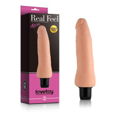 Реалистичный вибратор LoveToy Reel Feel 8 Телесный