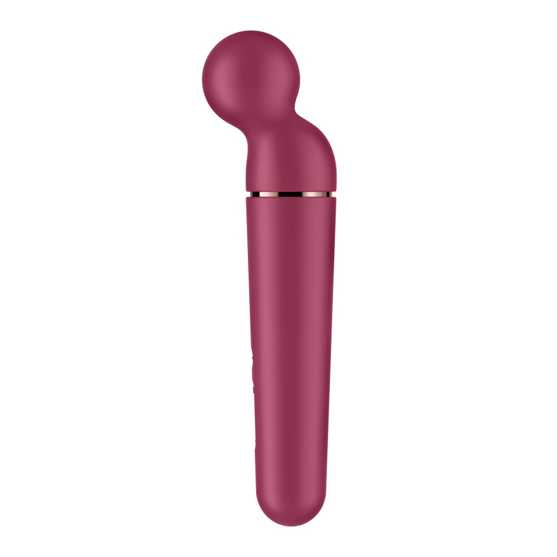 Вібромасажер Satisfyer Planet Wand-er Berry/Rosegold, дуже потужний, бездротовий Вібромасажер Satisfyer Planet Wand-er Berry/Rosegold, дуже потужний, бездротовий