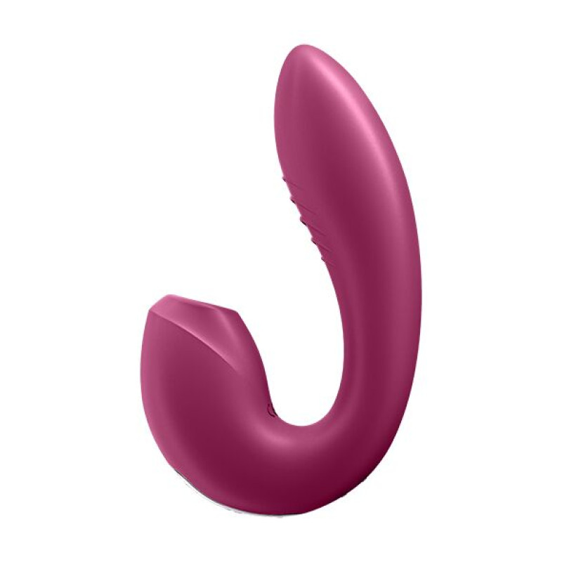 Вакуумный смарт-вибратор Satisfyer Sunray Berry, 4 положения ствола Вакуумный смарт-вибратор Satisfyer Sunray Berry, 4 положения ствола