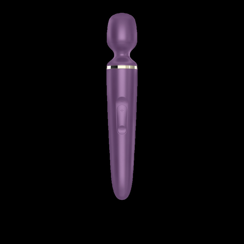 Вибромассажер Satisfyer Wand-er Woman Фиолетовый/Золотой XXL Вибромассажер Satisfyer Wand-er Woman Фиолетовый/Золотой XXL