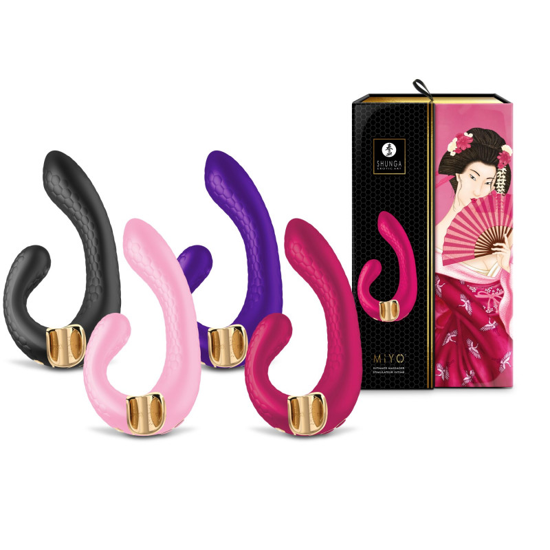 Вибратор-кролик Shunga Miyo Light Pink Вибратор-кролик Shunga Miyo Light Pink
