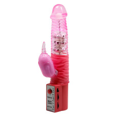 Вибратор LyBaile Pretty Love Christina Vibrator With Dolphin Розовый