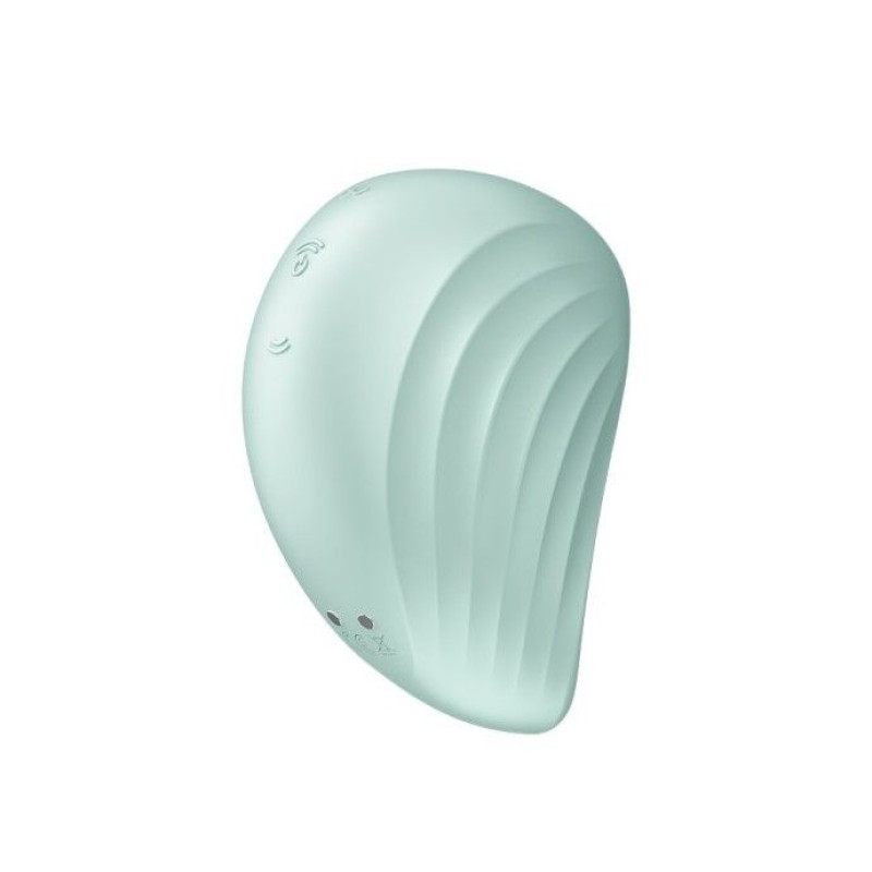 Вакуумный клиторальный стимулятор с вибрацией Satisfyer Pearl Diver Mint Вакуумный клиторальный стимулятор с вибрацией Satisfyer Pearl Diver Mint