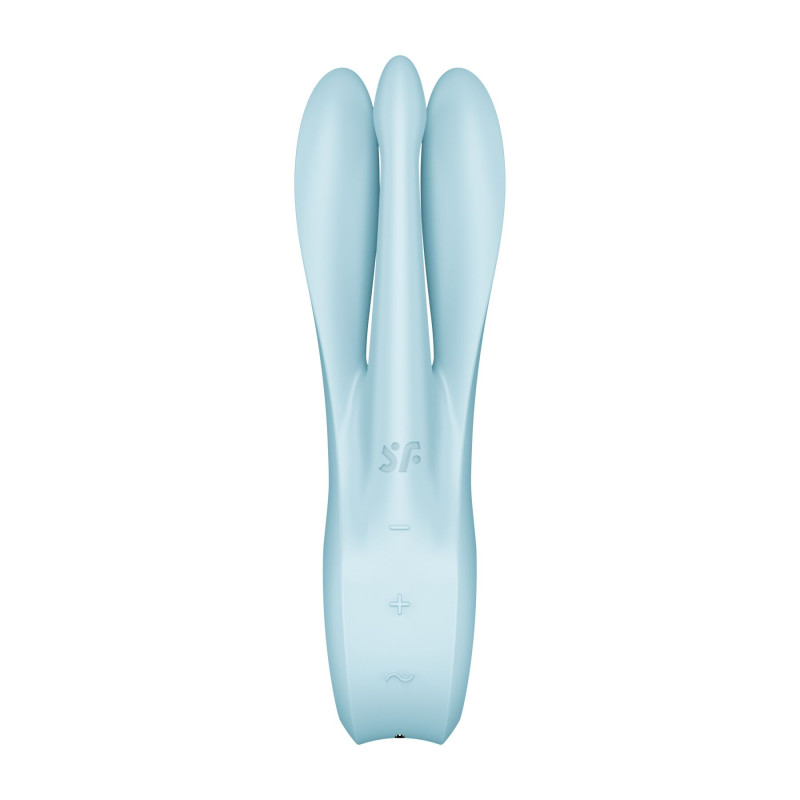 Клиторальный вибратор Satisfyer Threesome 1 Light Blue Клиторальный вибратор Satisfyer Threesome 1 Light Blue