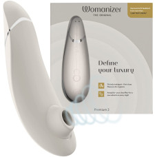Вакуумный стимулятор клитора Womanizer Premium 2 Gray
