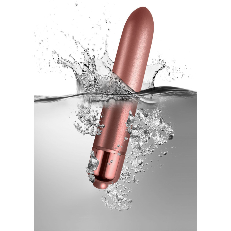 Вибропуля Rocks Off RO-90mm Touch of Velvet Rose Blush матовая Вибропуля Rocks Off RO-90mm Touch of Velvet Rose Blush матовая