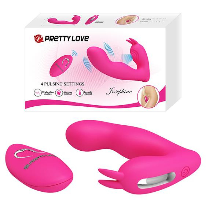 Вибратор Pretty Love Josephine G-Spot Massager Pink Вибратор Pretty Love Josephine G-Spot Massager Pink