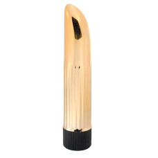 Вібратор пластиковий Seven Creations Ladyfinger 13Х2,5 см Золотий