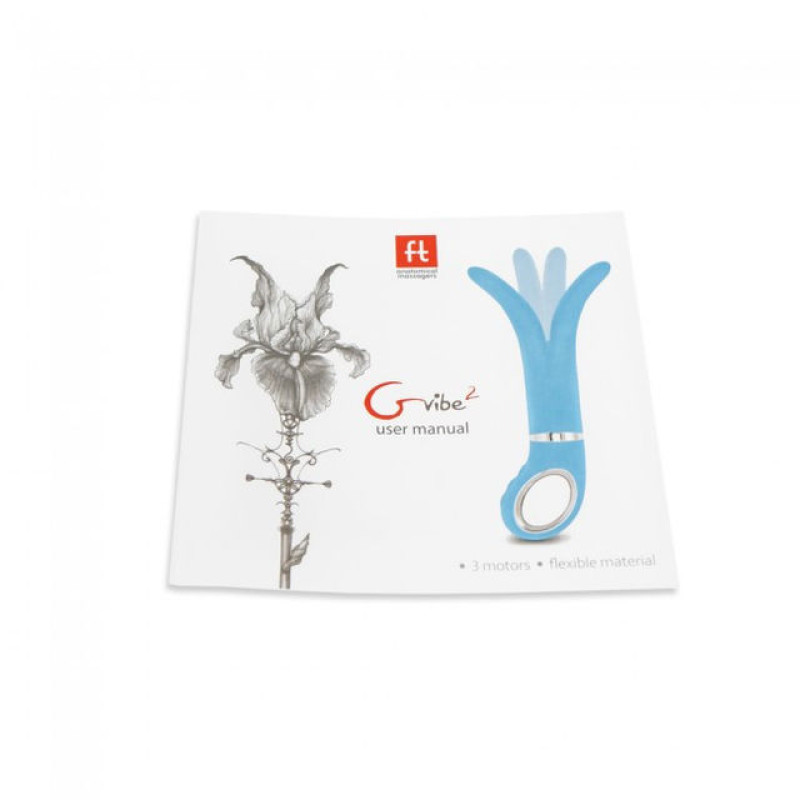 Анатомический вибромассажер Fun Toys GVibe 2 Голубой Анатомический вибромассажер Fun Toys GVibe 2 Голубой