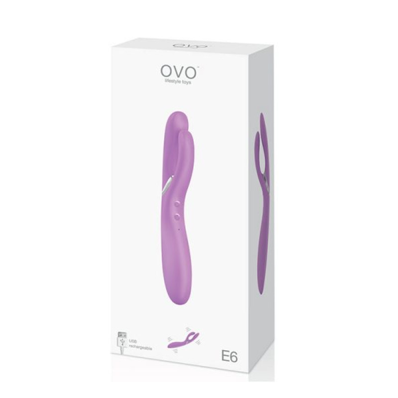 Вібратор OVO E6 Рожевий Вібратор OVO E6 Рожевий