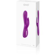 Вібратор-кролик OVO K3 Фіолетовий