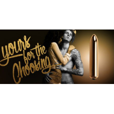 Вибратор Rocks Off Ignition Золотой