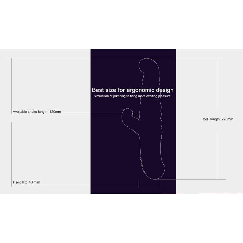 Вибратор-пульсатор AVO A2 Красный Вибратор-пульсатор AVO A2 Красный