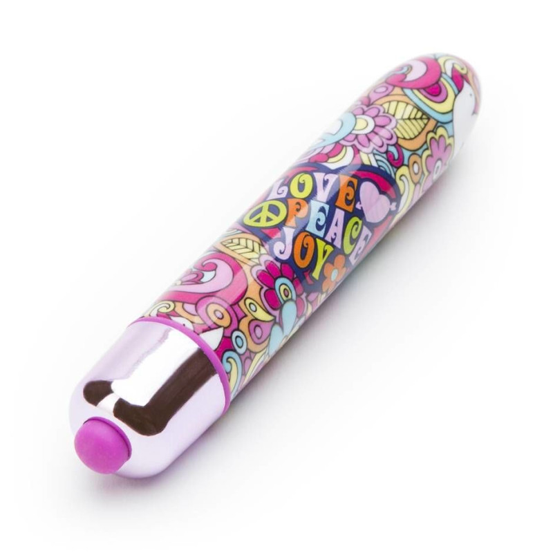 Вибратор Rocks Off RO-90mm Summer of Love Groovy Baby Вибратор Rocks Off RO-90mm Summer of Love Groovy Baby