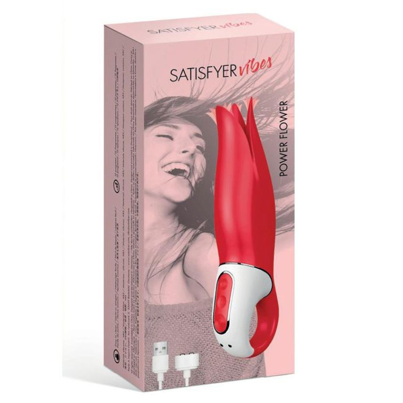 Вибратор Satisfyer Vibes Power Flower Вибратор Satisfyer Vibes Power Flower