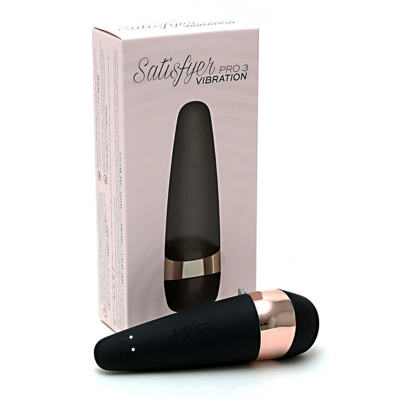 Вакуумний кліторальний стимулятор Satisfyer Pro 3 Vibration Вакуумний кліторальний стимулятор Satisfyer Pro 3 Vibration