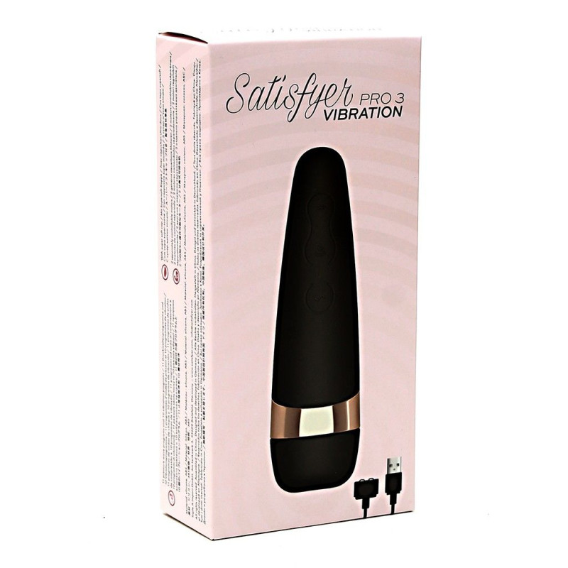Вакуумний кліторальний стимулятор Satisfyer Pro 3 Vibration Вакуумний кліторальний стимулятор Satisfyer Pro 3 Vibration