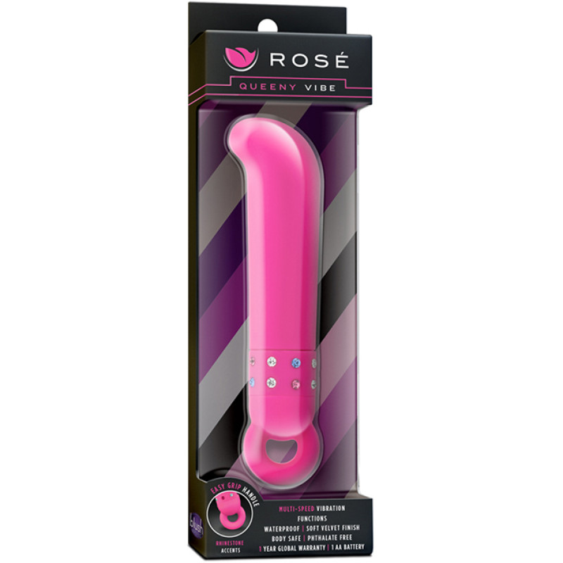 Вибратор Blush ROSE QUEENY VIBE Розовый Вибратор Blush ROSE QUEENY VIBE Розовый