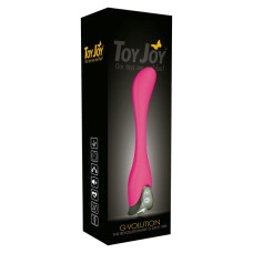 Вибромассажер Toy Joy G-Volution 23Х3,5 см Розовый