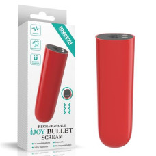 Виброшарики LoveToy IJOY Rechargeable Bullet Scream Red
