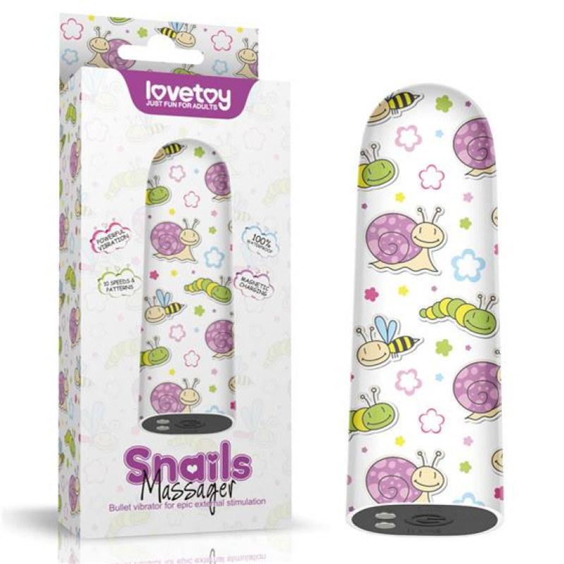 Виброшарики LoveToy Rechargeable Snails Massager