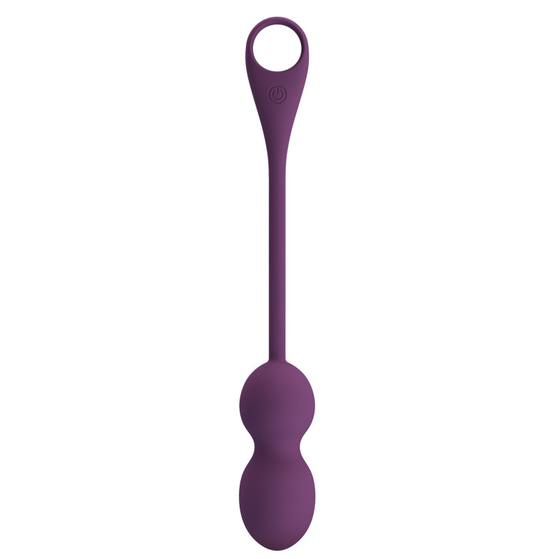Виброяйцо Pretty Love Elvira Balls Dark Purple