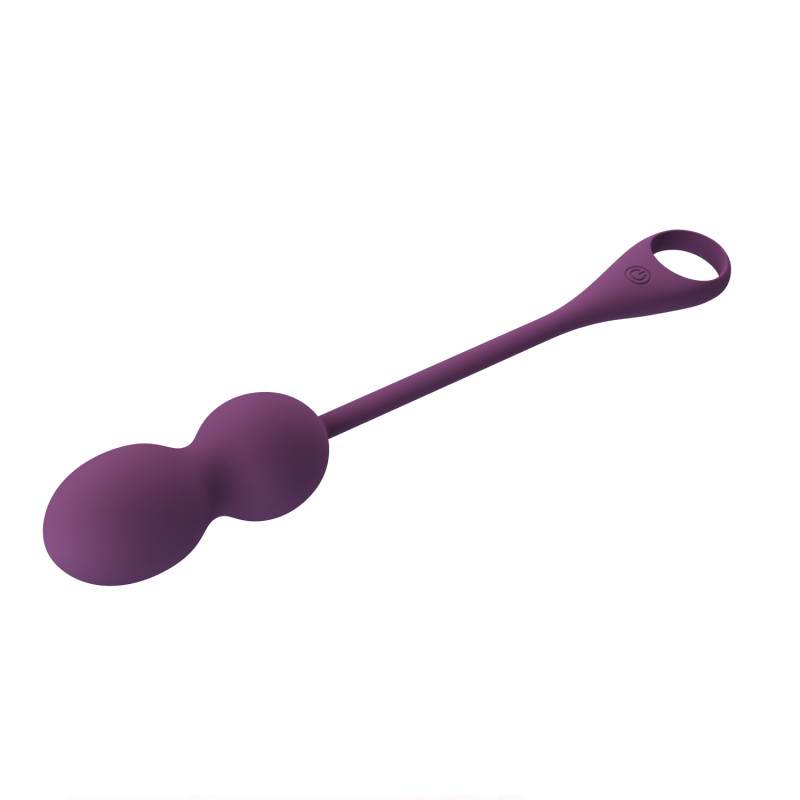 Виброяйцо Pretty Love Elvira Balls Dark Purple