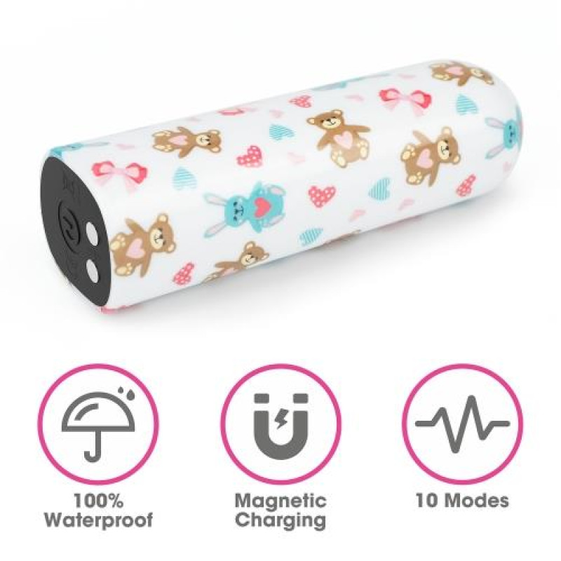 Виброшарики LoveToy Rechargeable Bear Massager