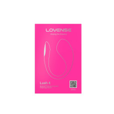 Смарт-виброяйцо Lovense Lush 4, очень мощное, быстрая зарядка, LED-подсветка