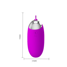 Виброяйцо Pretty Love Berger Vibrating Egg Purple