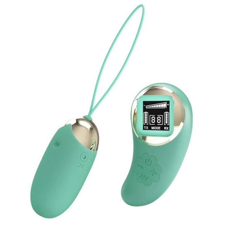 Віброяйце Pretty Love Mina Vibrating Egg Green