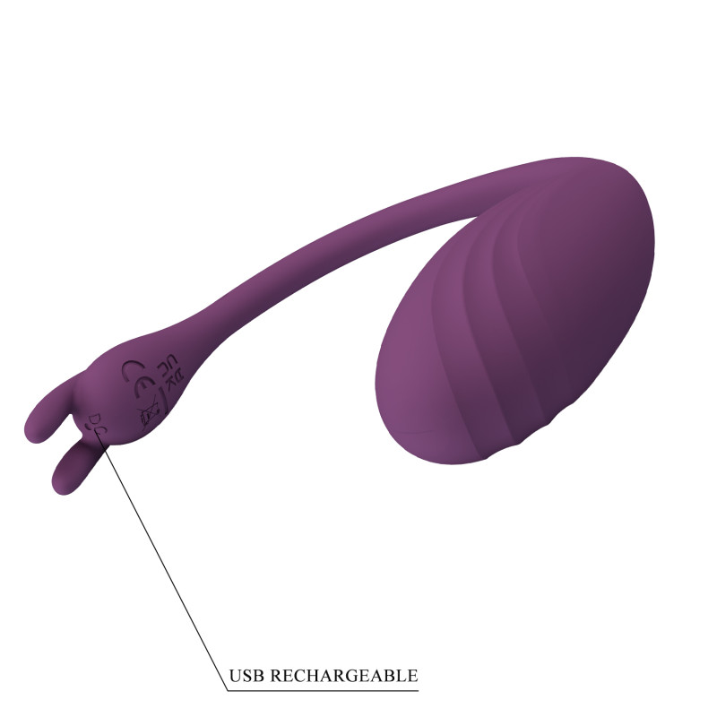 Вибратор Pretty Love Catalina Stimulator Plum (App)
