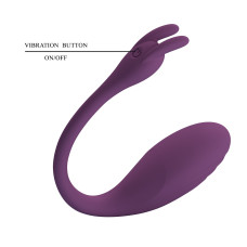 Вибратор Pretty Love Catalina Stimulator Plum (App)