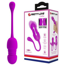 Виброяйцо Pretty Love Callie Thrusting Vibrating Egg Purple