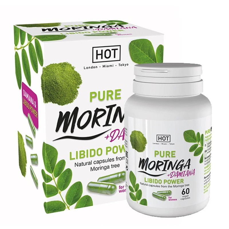 Капсулы для повышения либидо у женщин HOT Bio Moringa Libido Caps (цена за упаковку, 60 шт) Капсулы для повышения либидо у женщин HOT Bio Moringa Libido Caps (цена за упаковку, 60 шт)