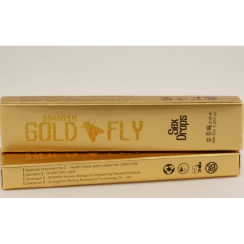 Шпанская мушка возбуждающие капли для двоих Spanish Gold Fly (1 шт) 5 мл
