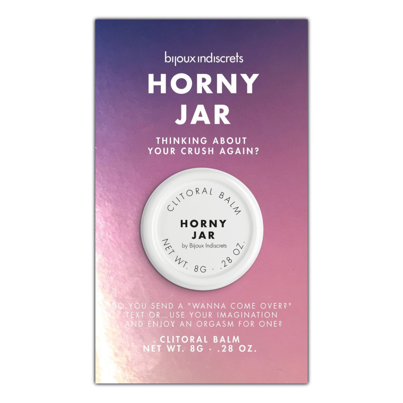 Бальзам для клитора Bijoux Indiscrets Horny Jar (Треми от удовольствия), разогревательный Бальзам для клитора Bijoux Indiscrets Horny Jar (Треми от удовольствия), разогревательный