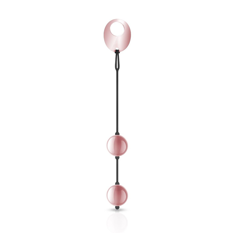Металлические вагинальные шарики Rosy Gold - Nouveau Kegel Balls, вес 376гр, диаметр 2,8см Металлические вагинальные шарики Rosy Gold - Nouveau Kegel Balls, вес 376гр, диаметр 2,8см