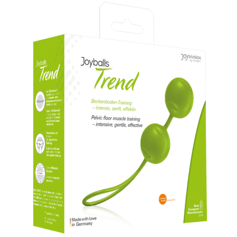 Вагинальные шарики Joydivision Joyballs Зеленые