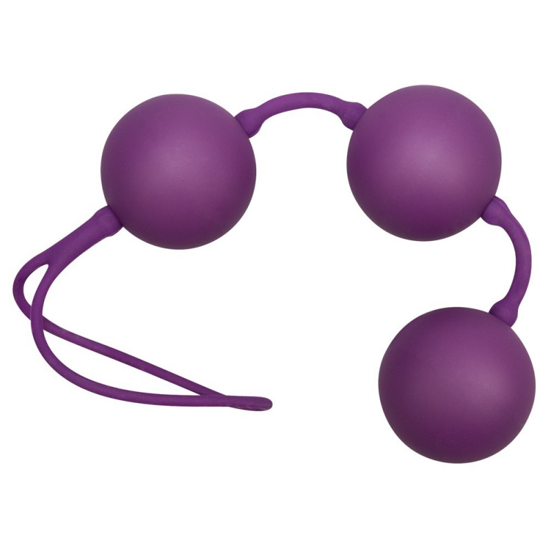 Вагинальные шарики You2Toys Velvet Balls 3 Фиолетовые Вагинальные шарики You2Toys Velvet Balls 3 Фиолетовые