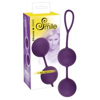 Вагинальные шарики Sweet Smile XXL Balls Фиолетовые