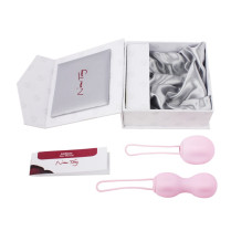Вагинальные шарики Nomi Tang IntiMate Вес: 53гр и 106гр Розовые