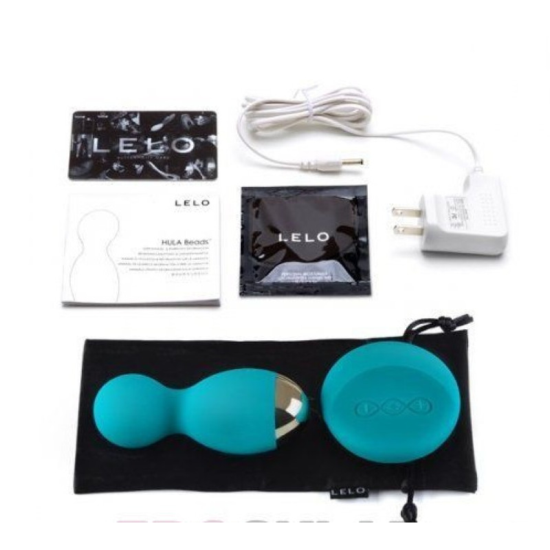 Вагинальные шарики Lelo Hula Beads Бирюзовые Вагинальные шарики Lelo Hula Beads Бирюзовые