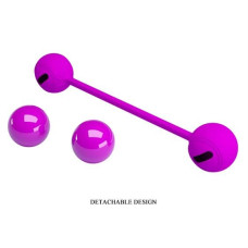 Вагинальные шарики Pretty Love Kegel Ball III Purple