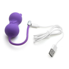 Вагинальные шарики с вибрацией KisToy Paula с пультом ДУ