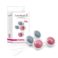 Вагинальные шарики LoveToy LUNA BEADS II Розовые