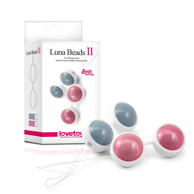 Вагинальные шарики LoveToy LUNA BEADS II Розовые Вагинальные шарики LoveToy LUNA BEADS II Розовые